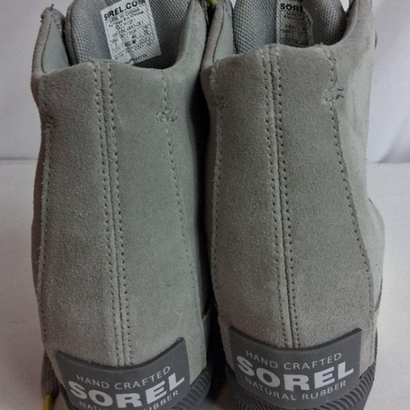 Sorel Out N About Waterproof Leather Wedge Booties Size 9 NWOT MSRP $139.95 - Picture 2 of 10